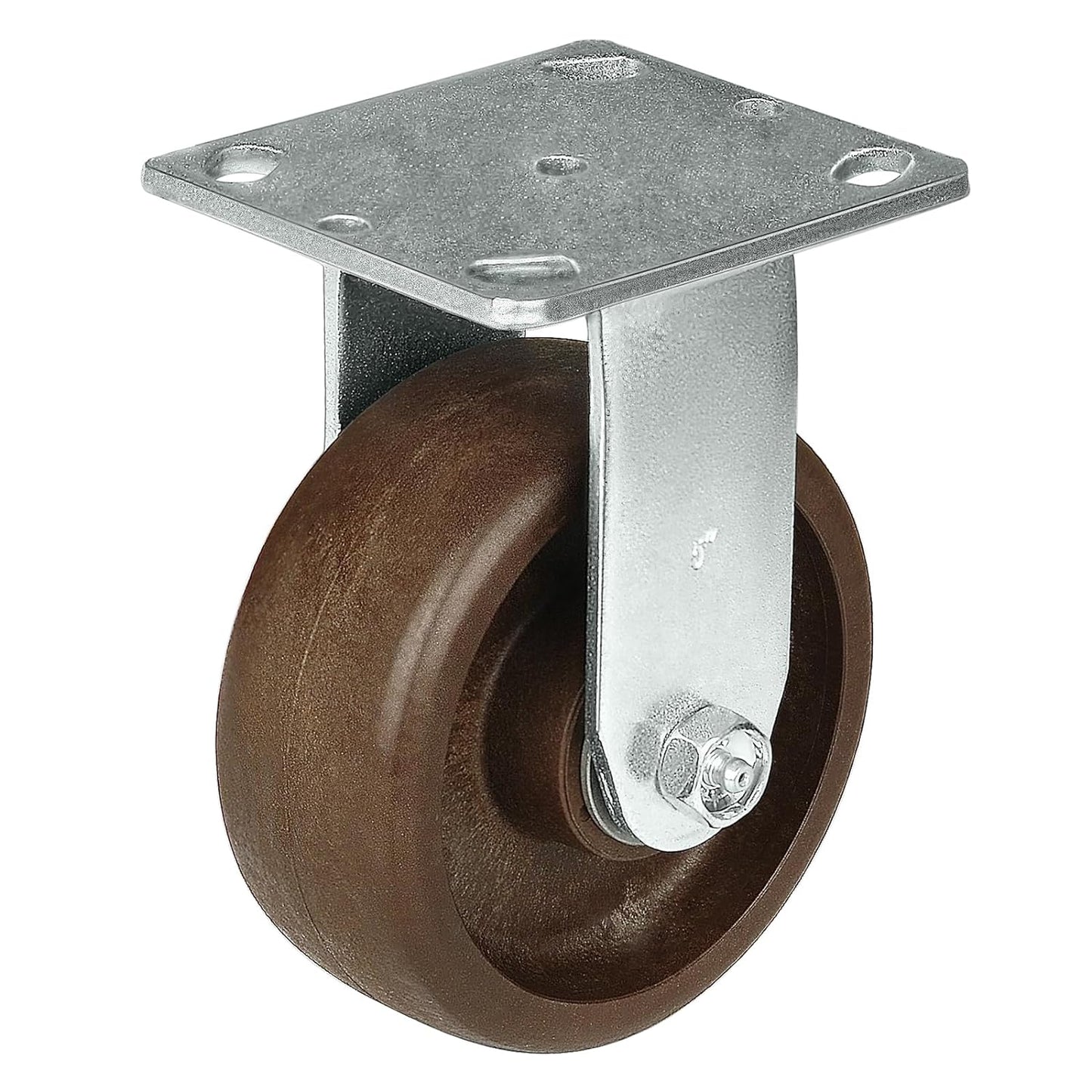 Heavy Duty Casters- Hi Temperature Wheels, Industrial Casters with Strong Capacity 1000 LB, Temperature Range:-40F to 525F. Use for Equipment Such as Ovens,Kilns,and Dryers