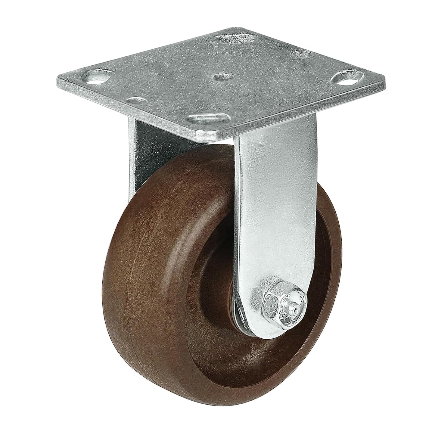 Heavy Duty Casters- Hi Temperature Wheels, Industrial Casters with Strong Capacity 1000 LB, Temperature Range:-40F to 525F. Use for Equipment Such as Ovens,Kilns,and Dryers