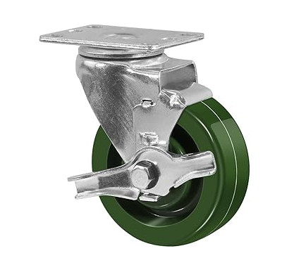 4"X1.5" Heavy Duty Casters-High Temperature Oven Rack Casters, Industrial casters Total Load Capacity 2800LB